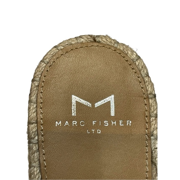 MARC FISHER ROBBYN PYTHON ESPADRILLE WEDGE BOHEMIAN SANDALS SZ 6M EUC - Picture 9 of 13